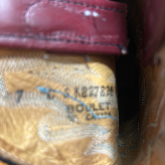 Black Ostrich Boulet Ladies Boot - Picture 6 of 7